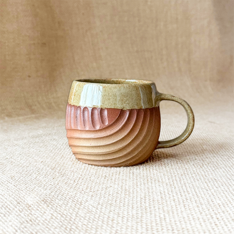 Handmade Ceramic mug sea salt