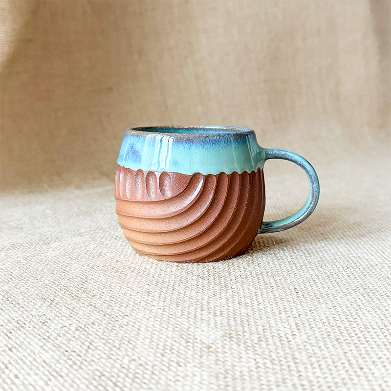 TEA CUP : Handmade ceramic mug
