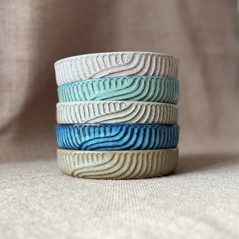 Handmade Ceramic Bowl | Handmade Pottery Bowls | Facets by Garima
