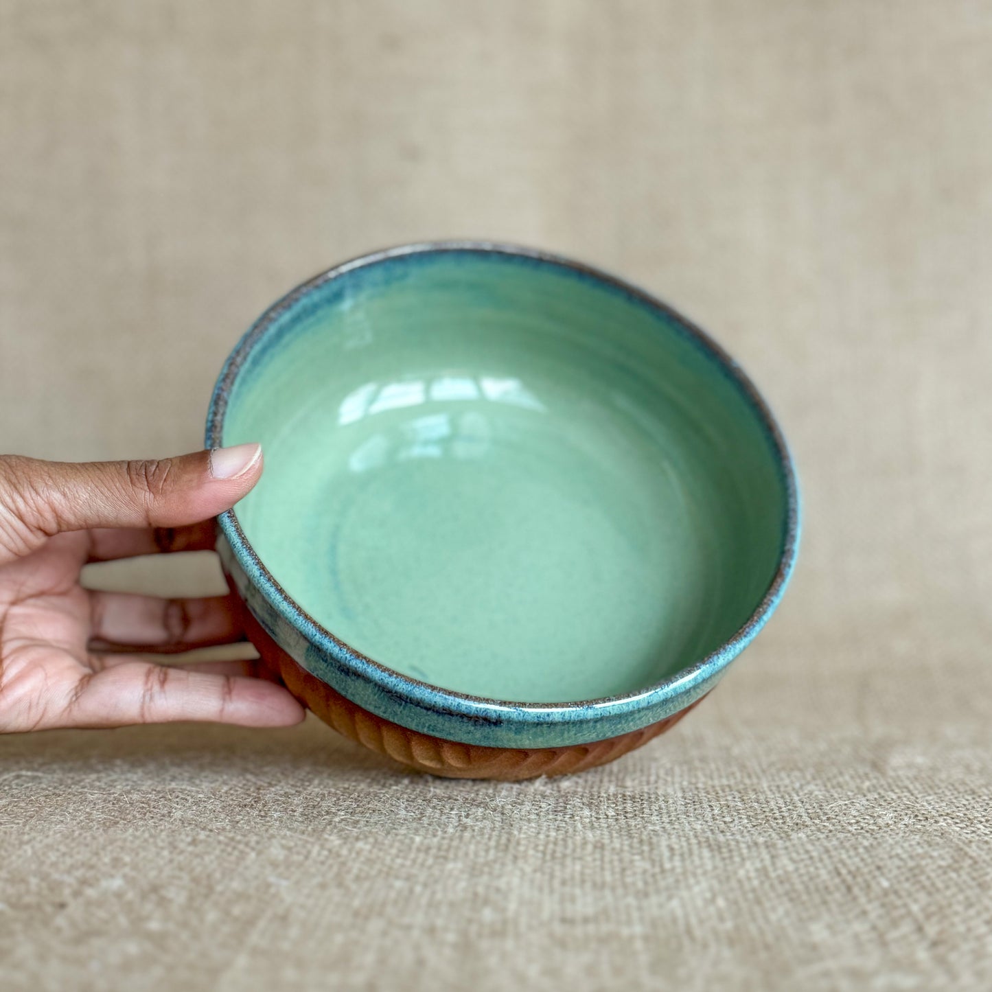 SERVING BOWL SMALL : Handmade Ceramic Bowl