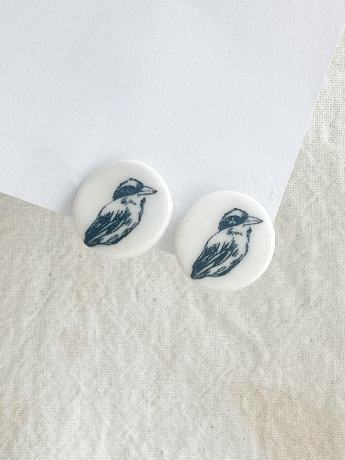 Porcelain Earring: Botanic Collection