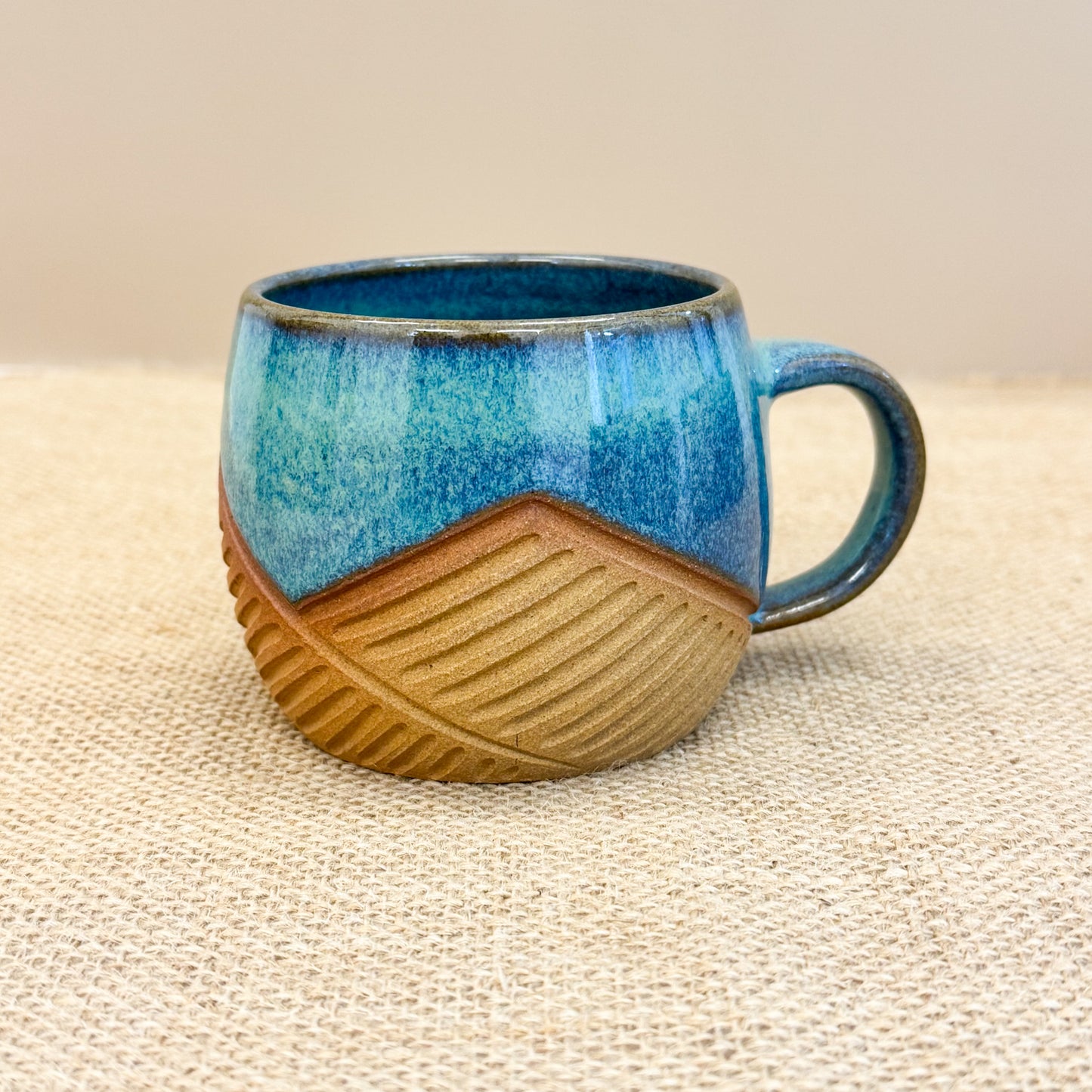 TEA CUP : Handmade ceramic mug