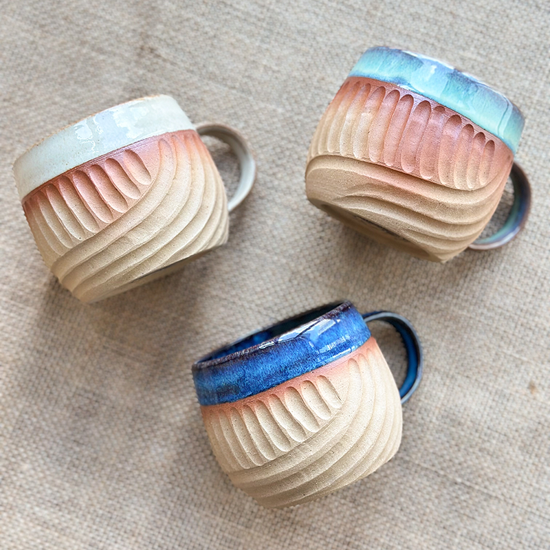 Handmade ceramic mug