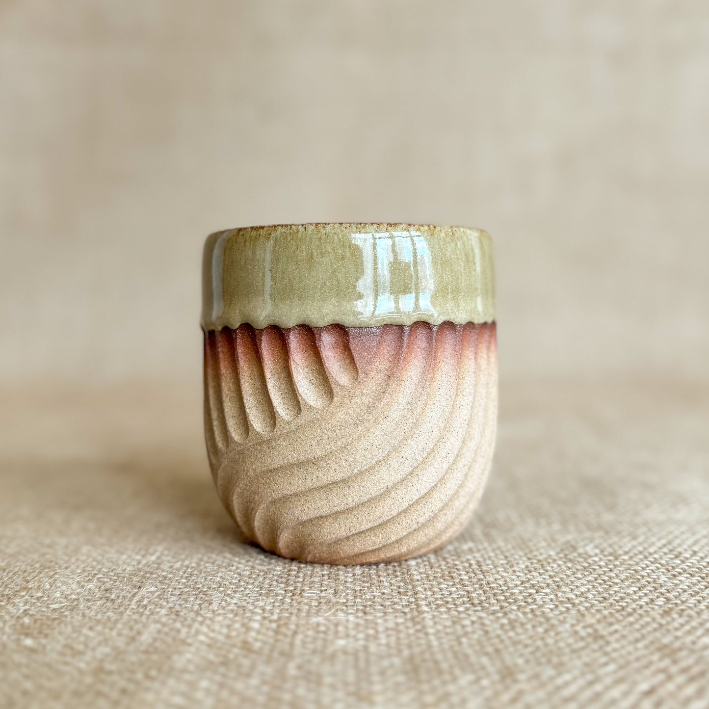 TUMBLER : Handmade ceramic Tumbler