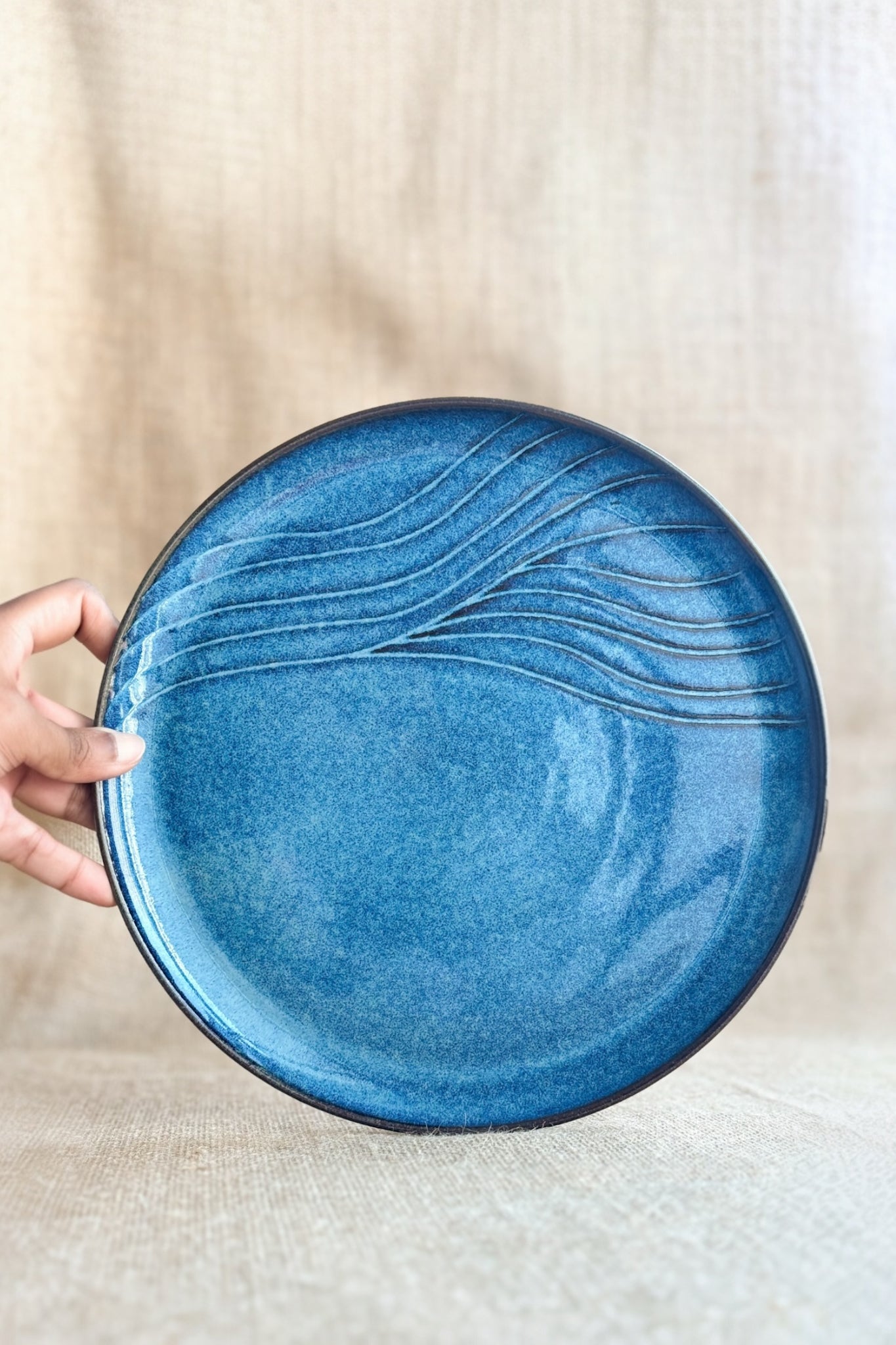 DINNER  PLATE : Handmade Ceramic Plate