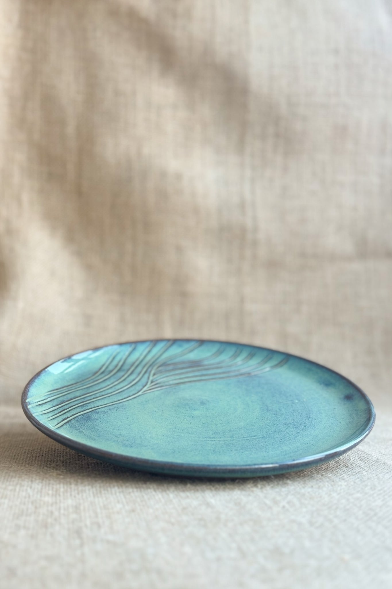 DINNER  PLATE : Handmade Ceramic Plate