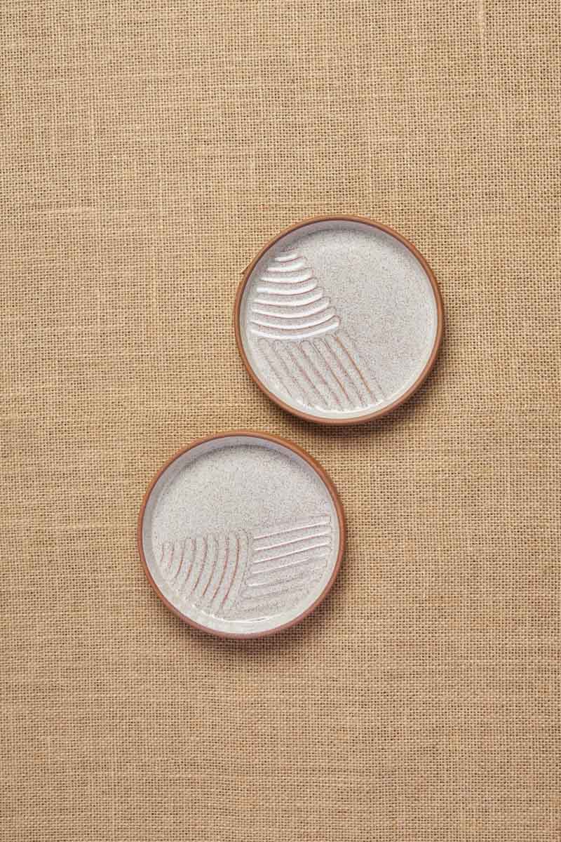 Gata Loop Snack Plate (Set of 2)