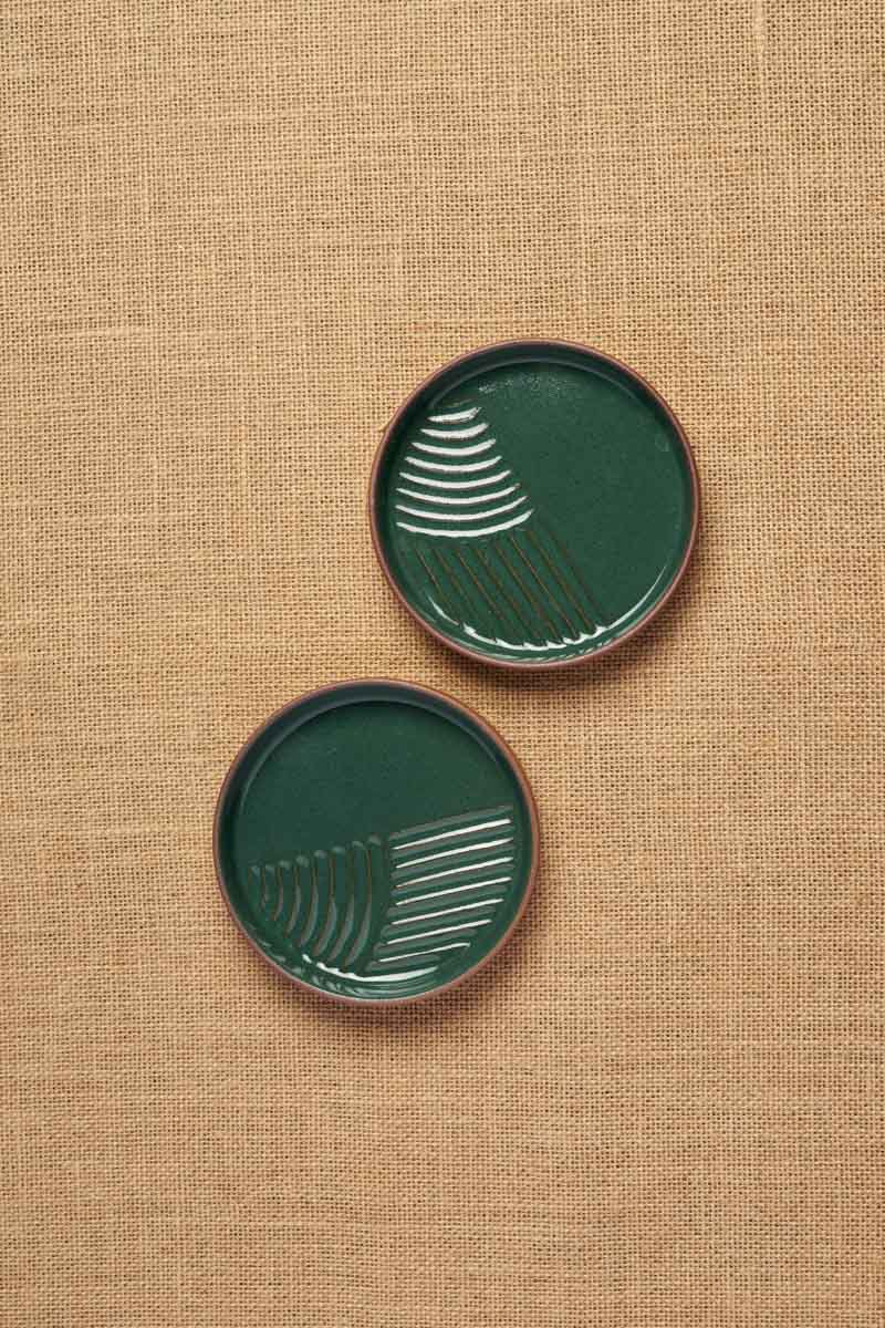 Gata Loop Snack Plate (Set of 2)