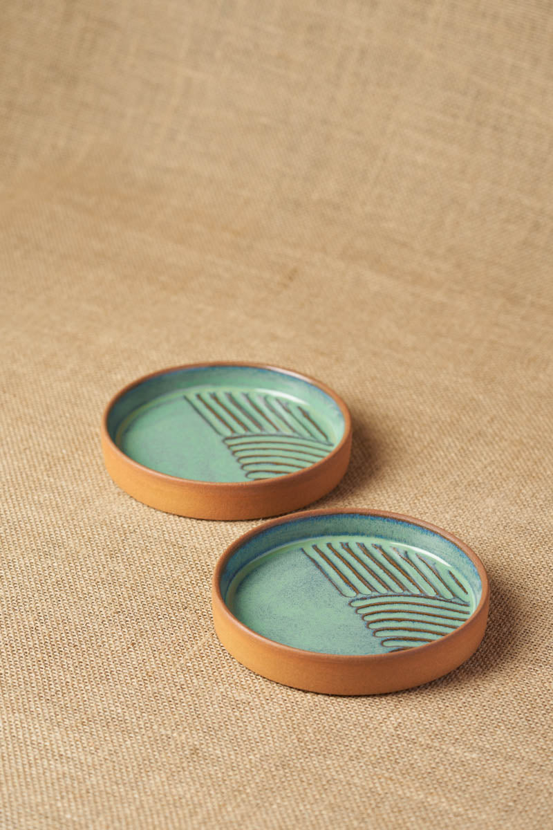 Gata Loop Snack Plate (Set of 2)