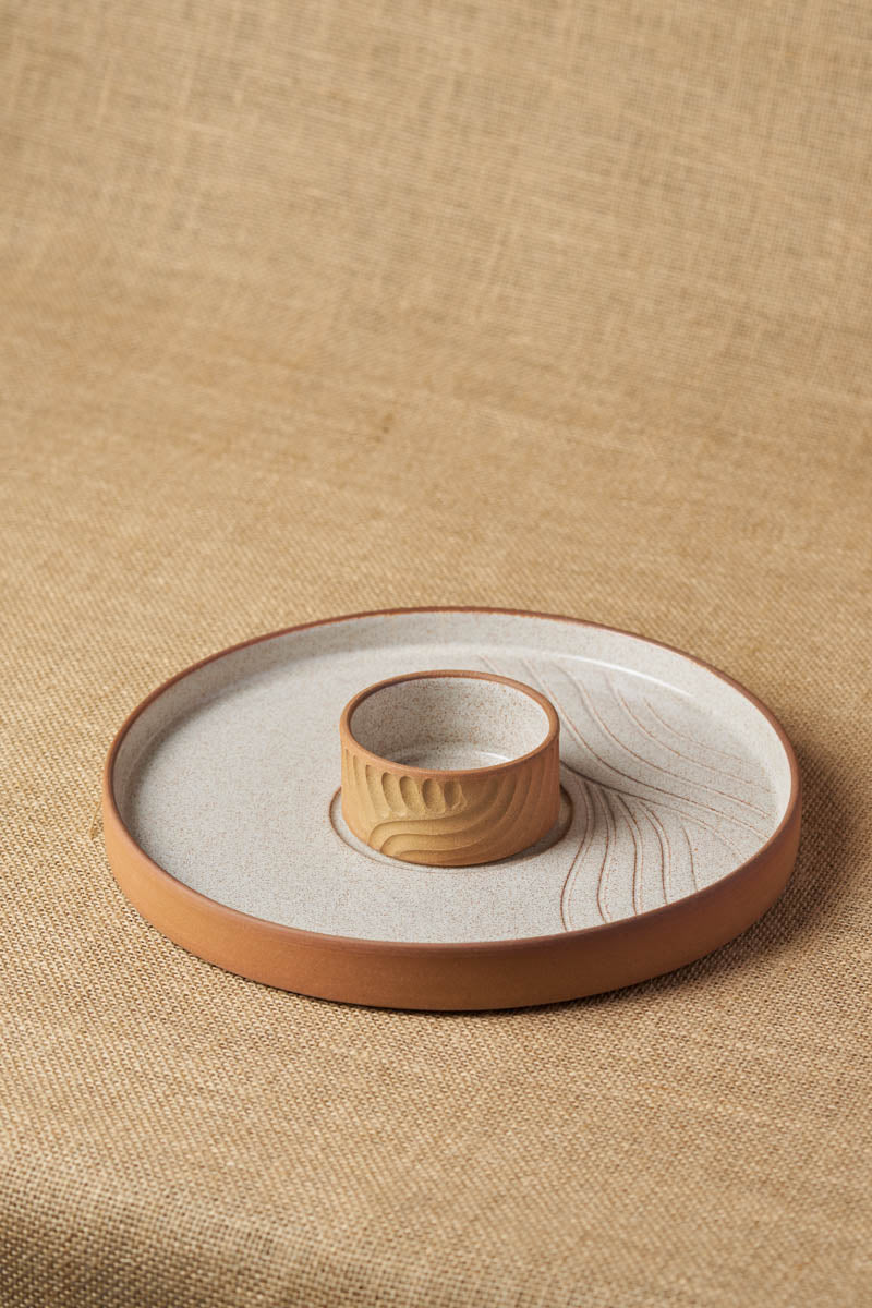 Gata Loop Chip & Dip Platter