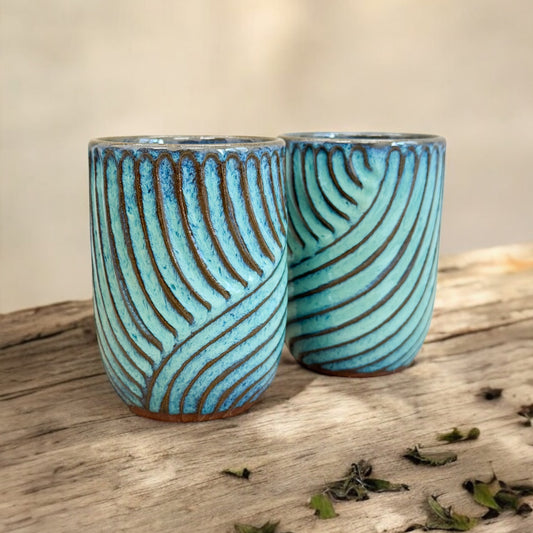 TUMBLER : Handmade ceramic Tumbler