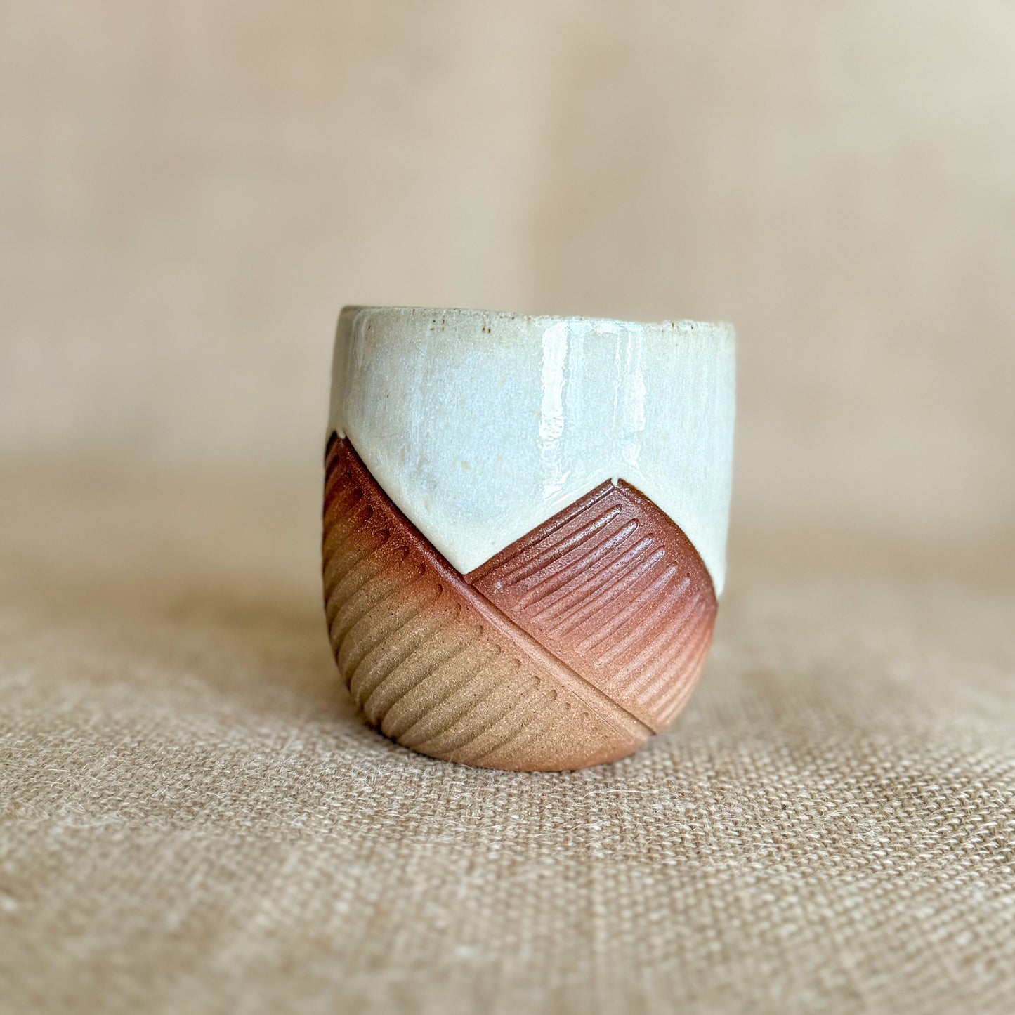 TUMBLER : Handmade ceramic Tumbler