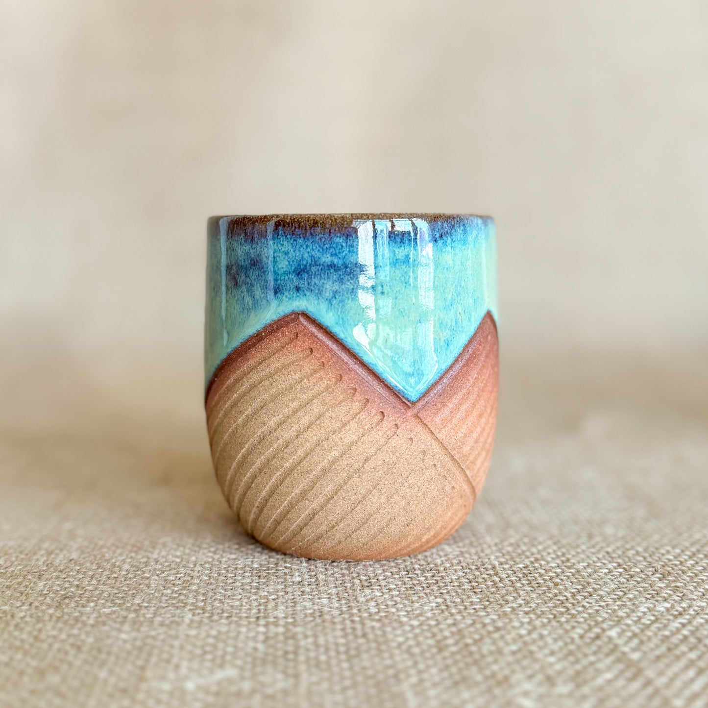 TUMBLER : Handmade ceramic Tumbler