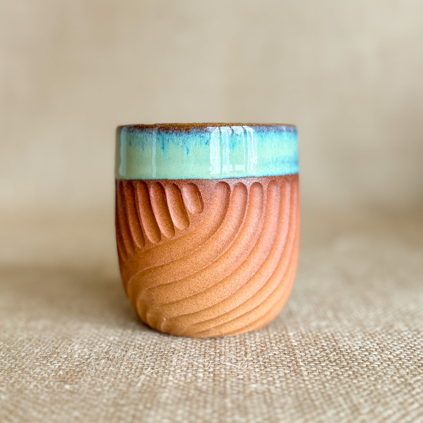 TUMBLER : Handmade ceramic Tumbler