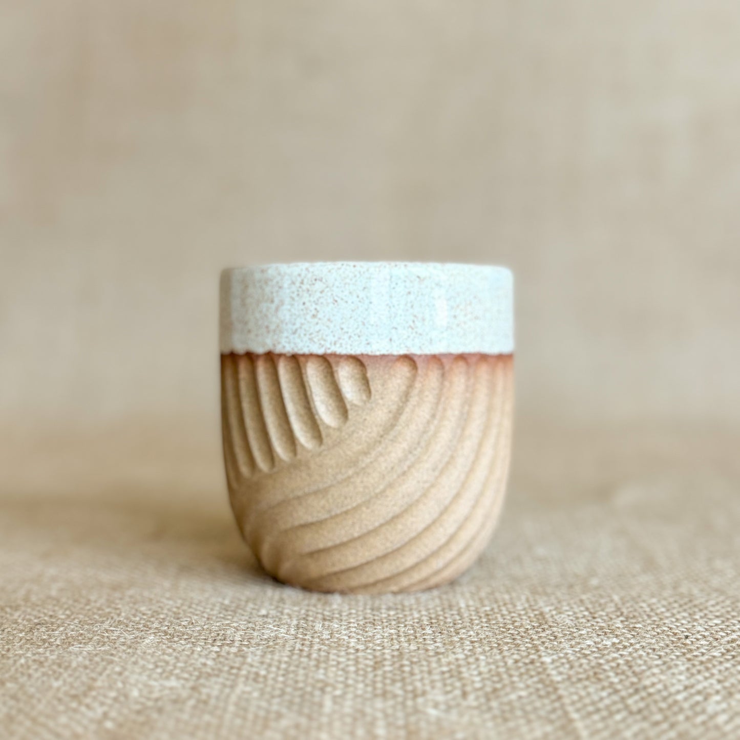 TUMBLER : Handmade ceramic Tumbler