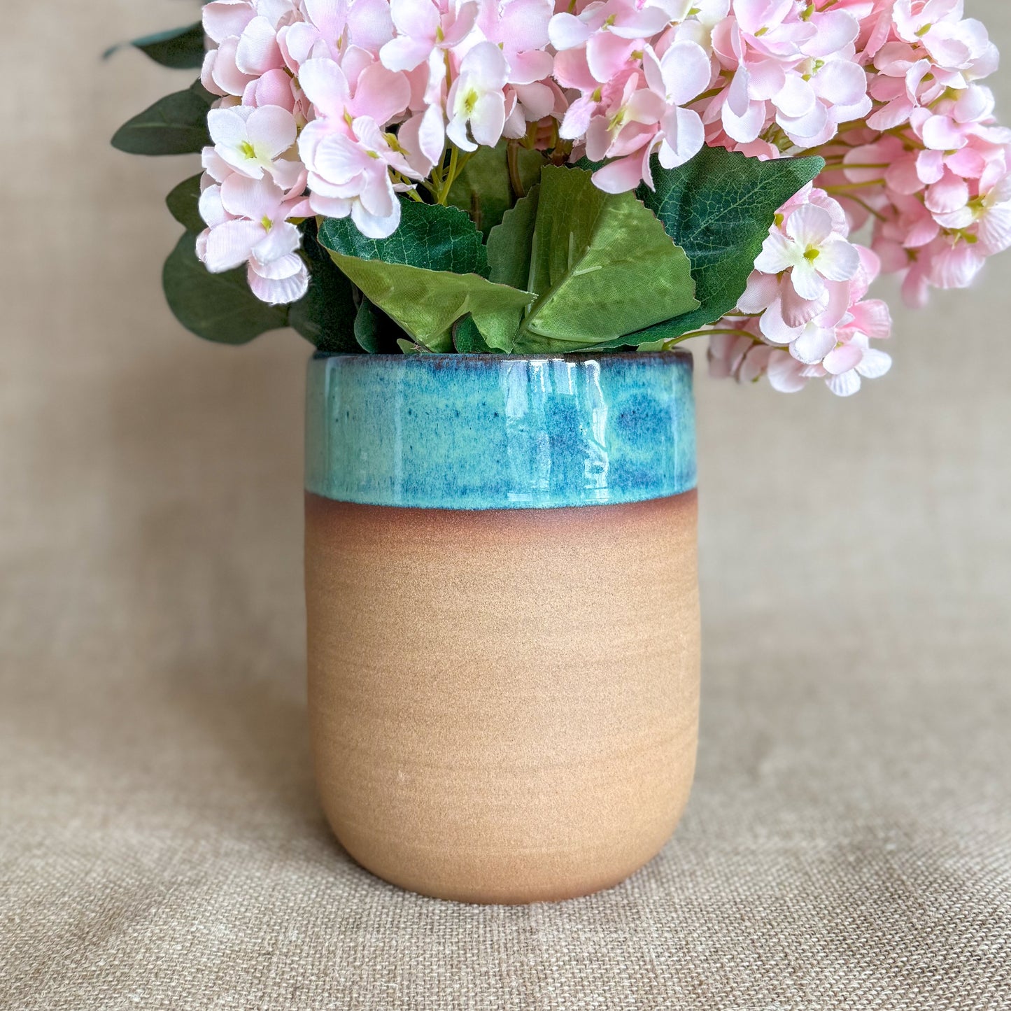 Vase Short: Handmade ceramic Vase