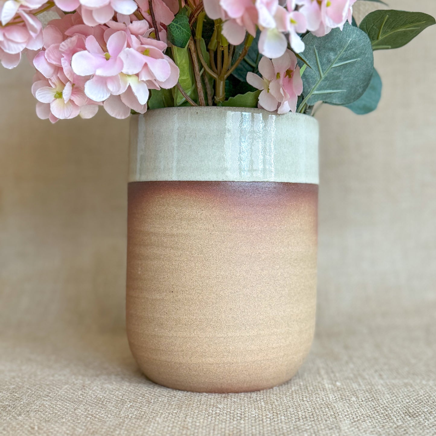 Vase Short: Handmade ceramic Vase