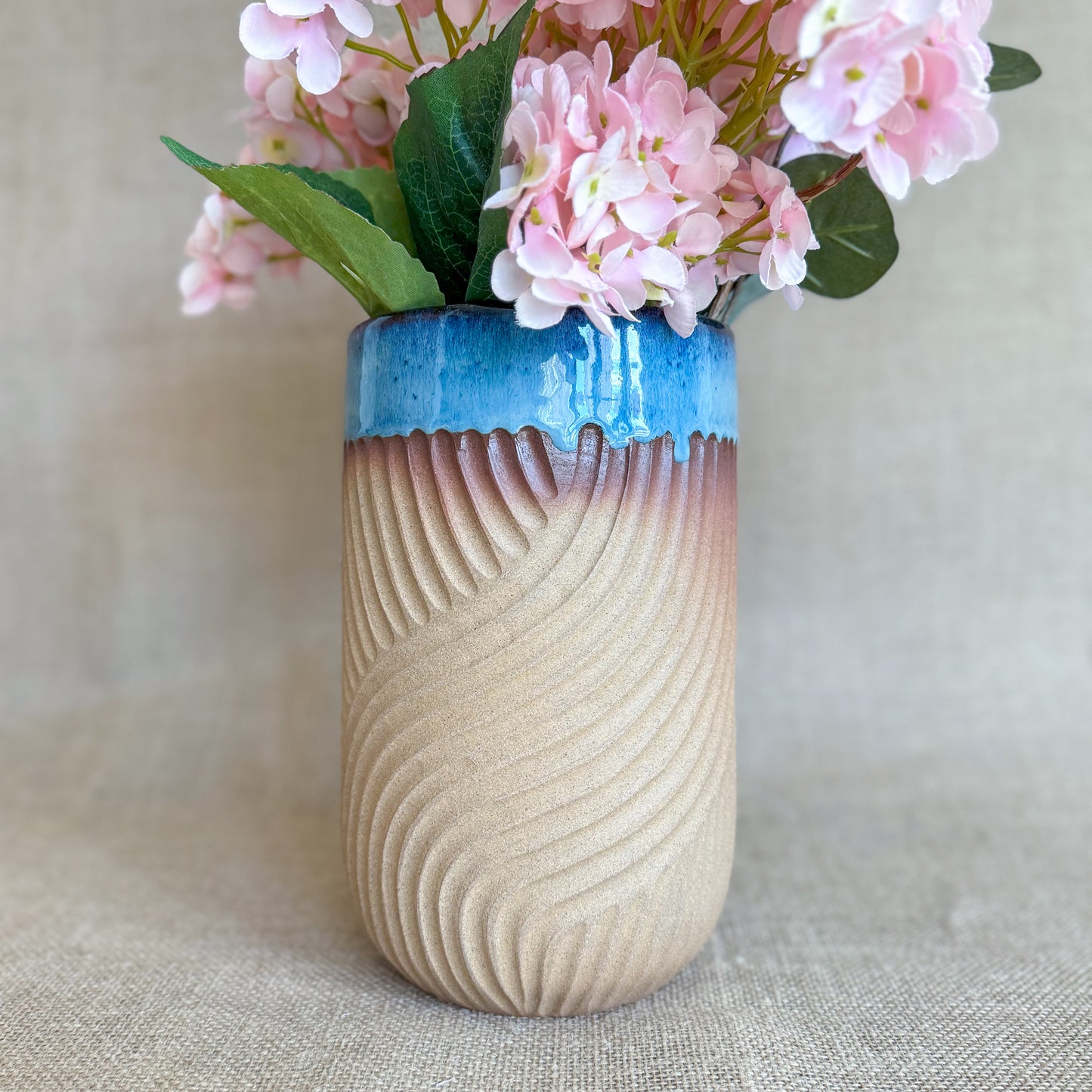 Vase: Handmade ceramic Vase