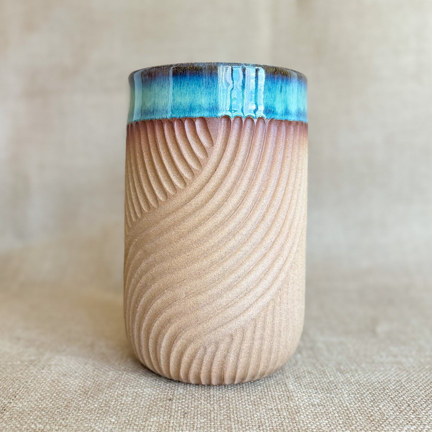 Vase: Handmade ceramic Vase