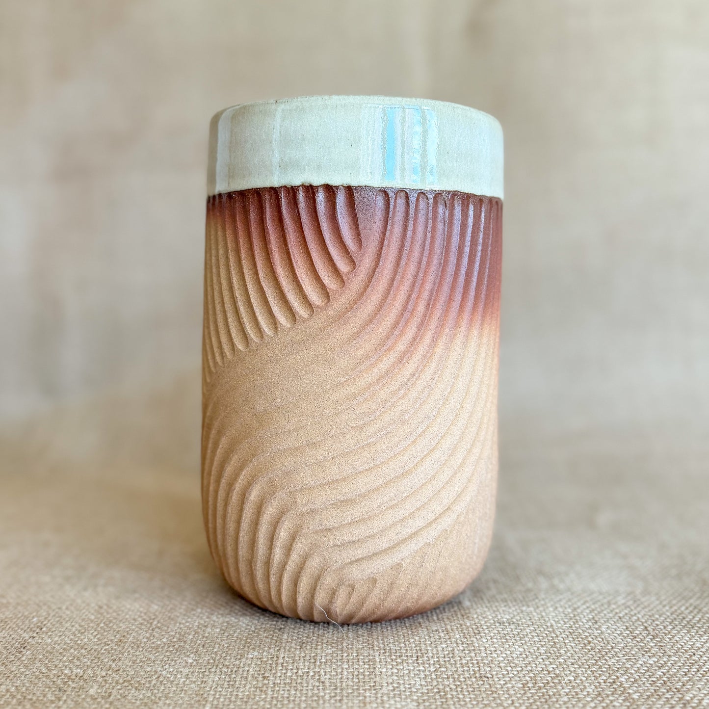 Vase: Handmade ceramic Vase