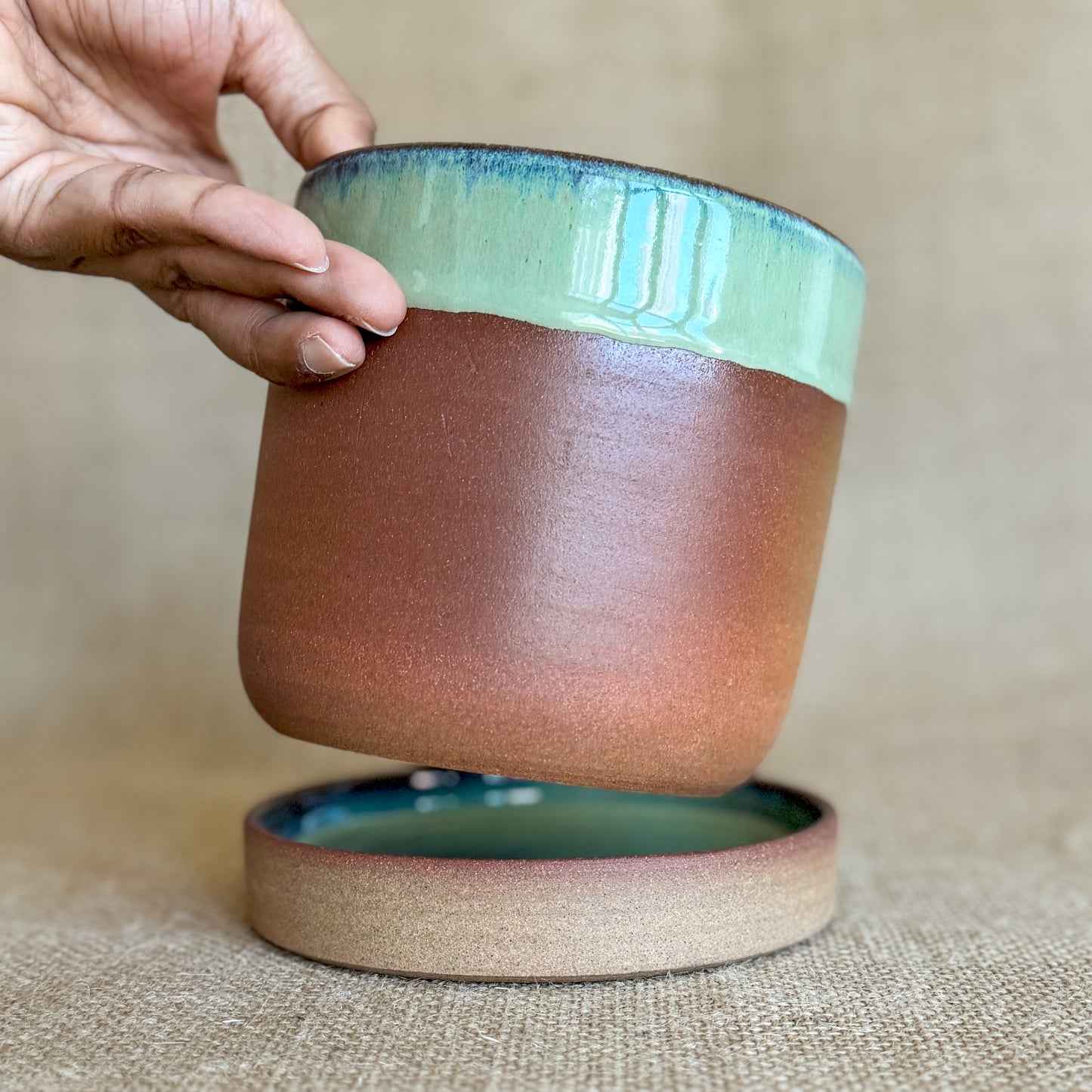 Planter: Handmade ceramic Planter