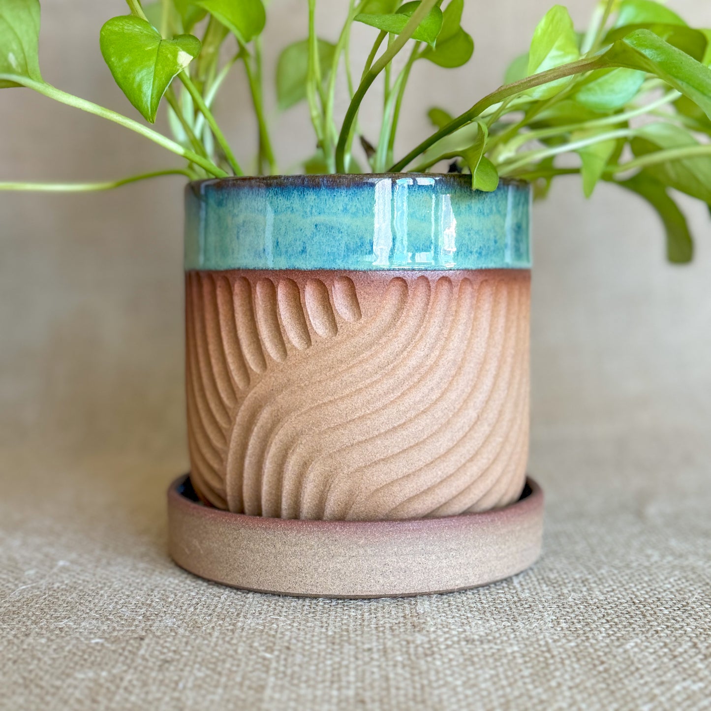 Planter: Handmade ceramic Planter