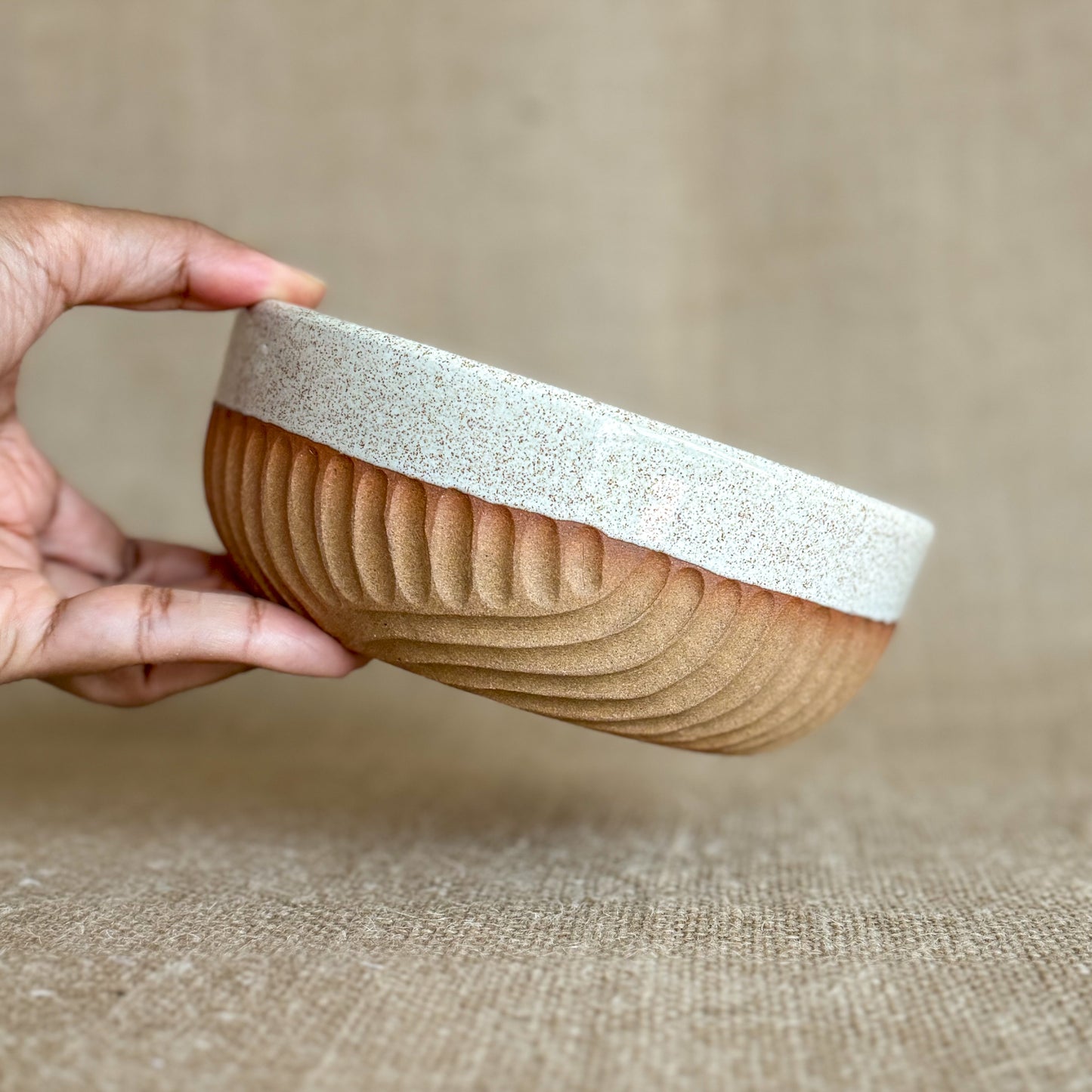 SERVING BOWL SMALL : Handmade Ceramic Bowl