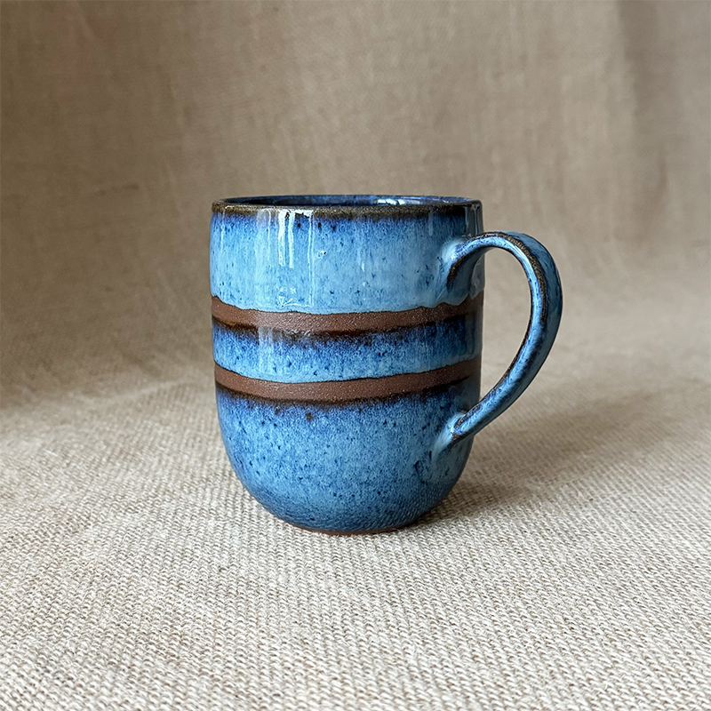 Handcrafted Ceramic Mugs | Hand Built Ceramic Mug | Facets by Garima