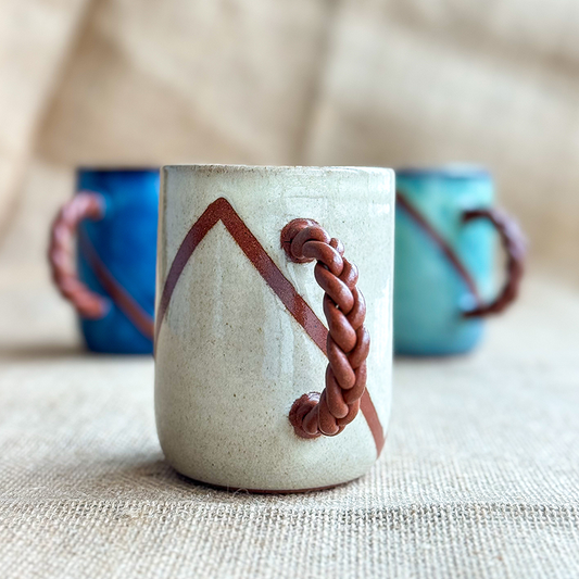 Handmade Coffee Mug | Handmade Pottery Coffee Mugs | Facets by Garima