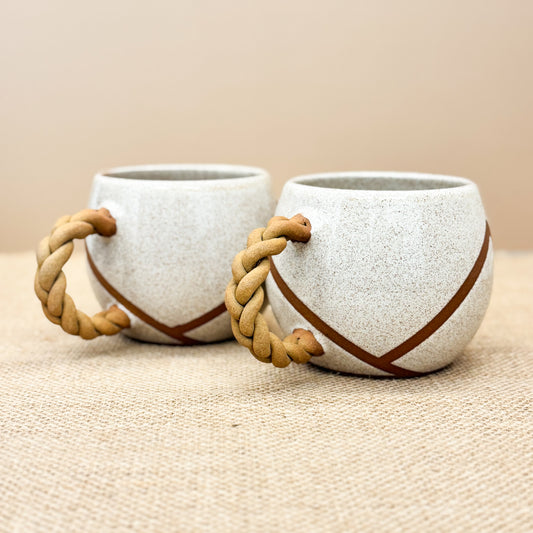 MUG : Handmade ceramic mug (Set of 2)