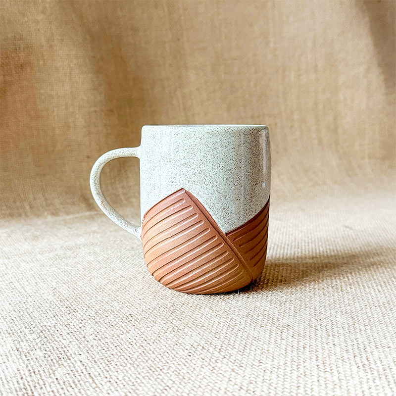 Handmade Pottery Mugs | Handmade Coffee Mug | Facets by Garima