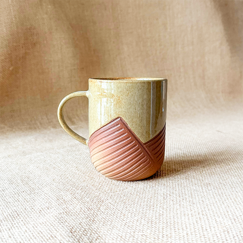 Handmade Pottery Mugs | Handmade Coffee Mug | Facets by Garima