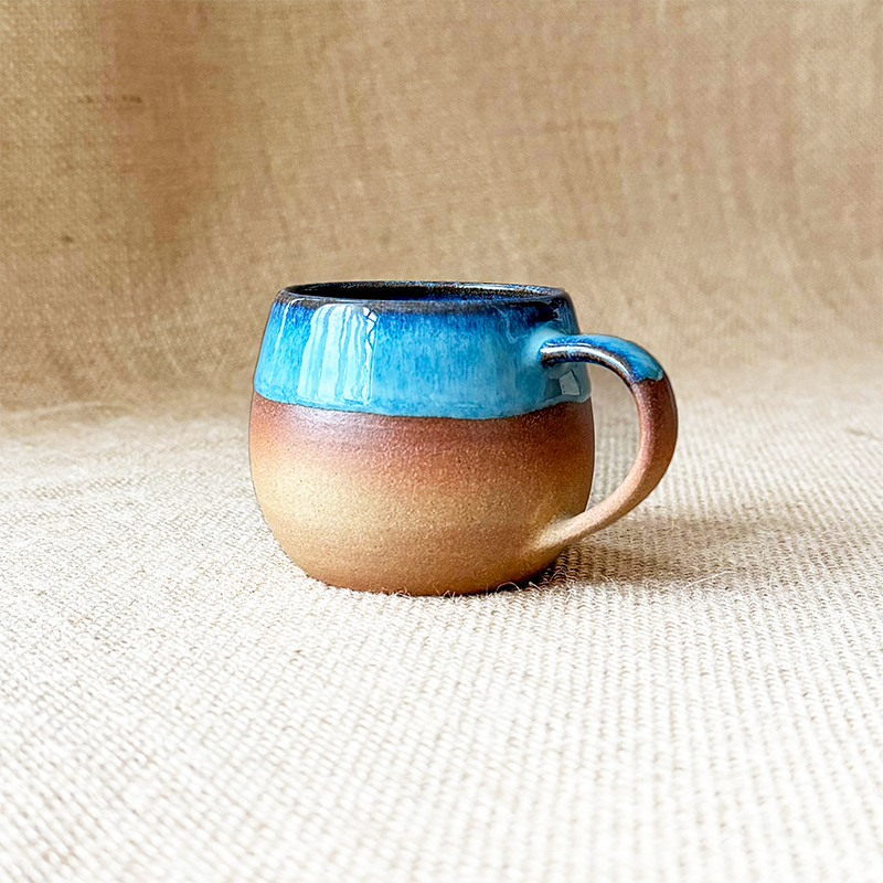 Handmade Ceramic Mug | Handmade Espresso Cup | Facets by Garima