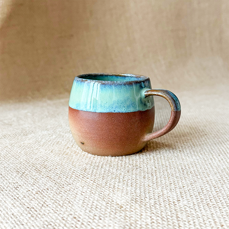 Handmade Ceramic Mug | Handmade Espresso Cup | Facets by Garima