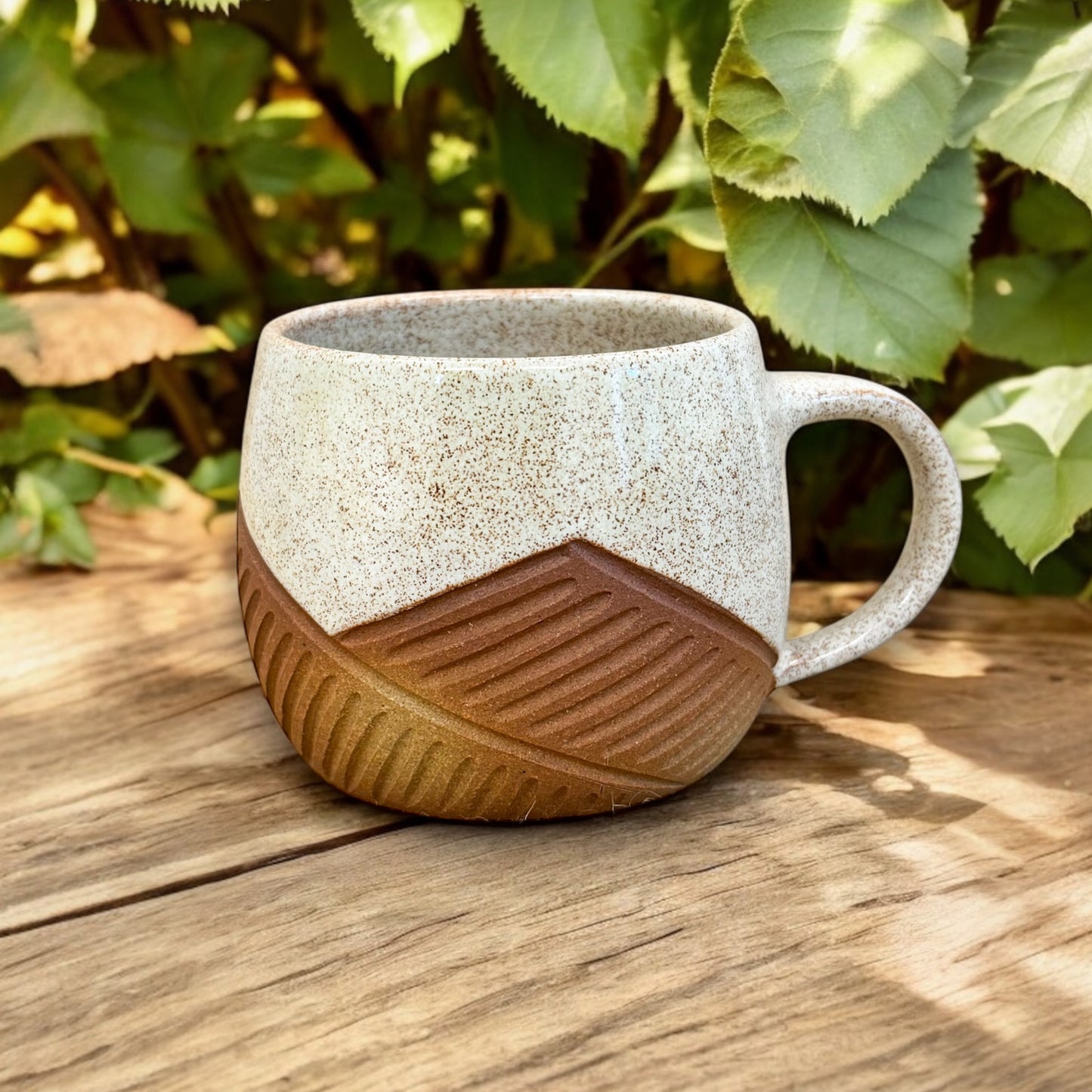 TEA CUP : Handmade ceramic mug