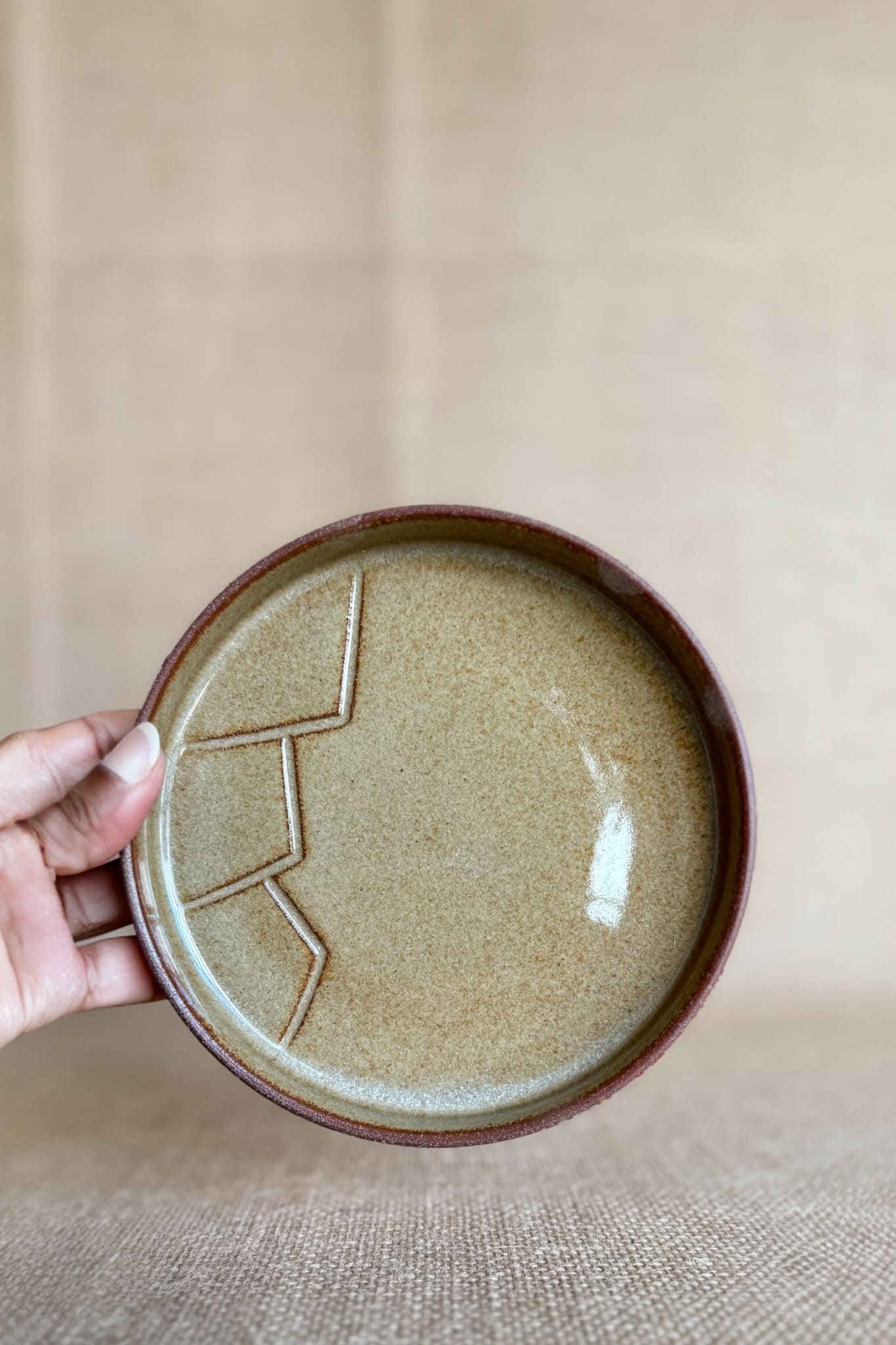 Tiger Hill Snack Plate