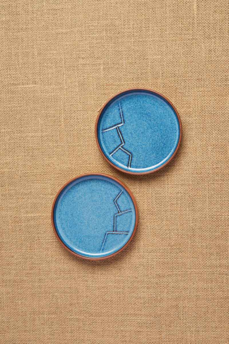 Tiger Hill Snack Plate (Set of 2)