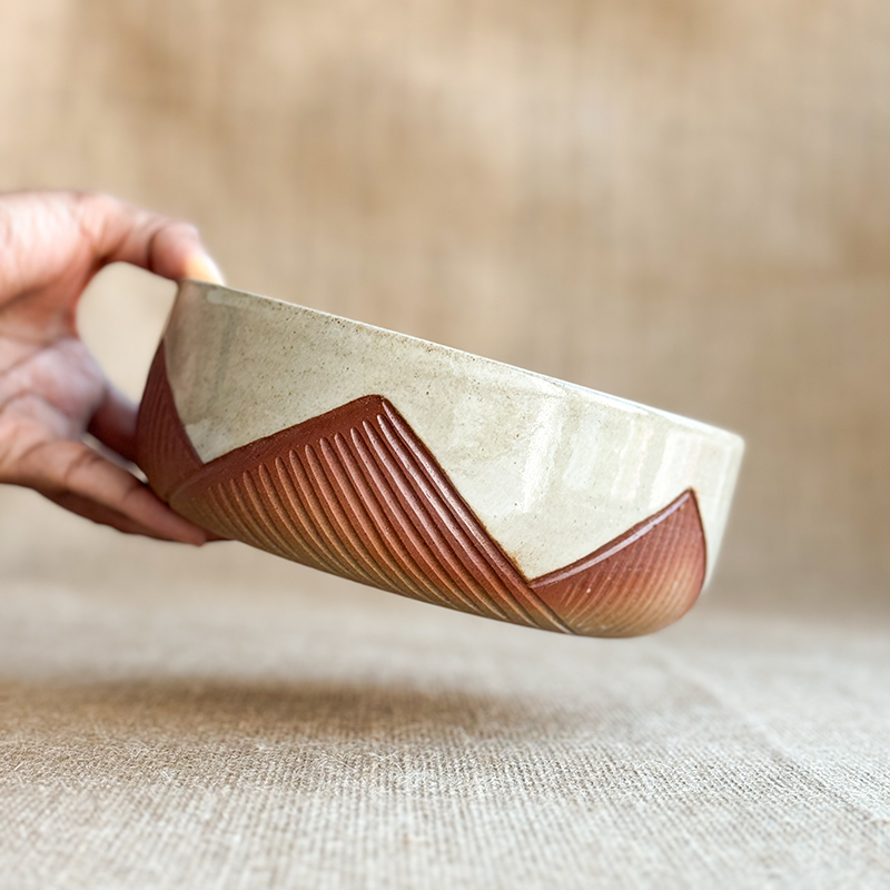 SERVING BOWL : Handmade Ceramic Bowl