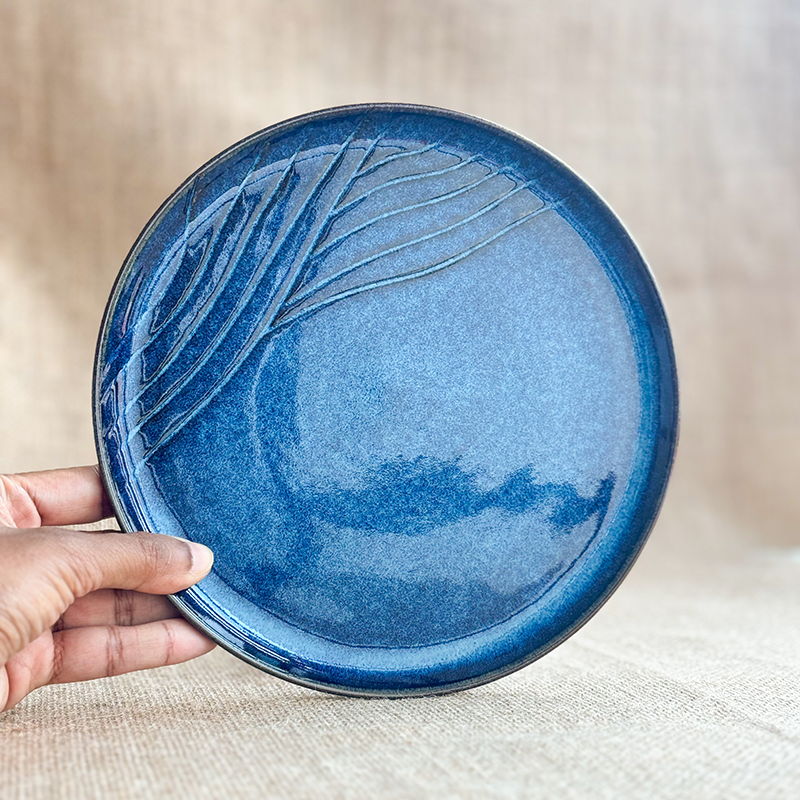 HALF  PLATE : Handmade Ceramic Plate