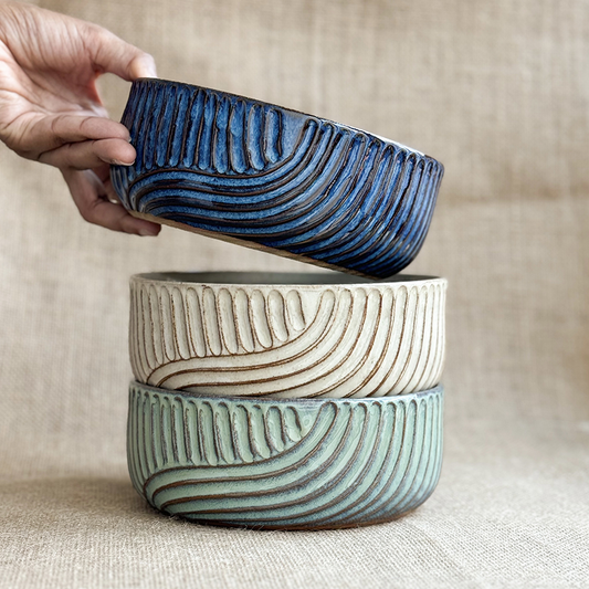 Handmade Ceramic serving bowl