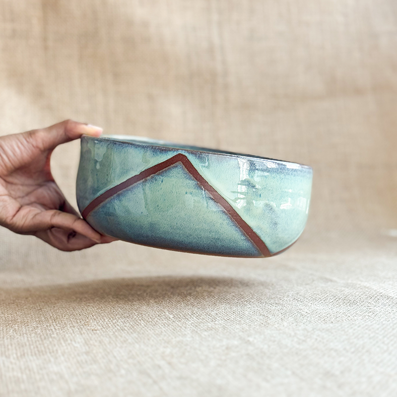 SERVING BOWL LARGE : Handmade Ceramic Bowl